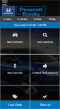 Mobile Screenshot of prescotthonda.com